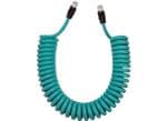Stewart Connector / Bel RJ45 Coiled Ethernet Cable Assemblies