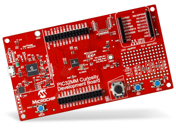 PIC32MM Curiosity Development Board - Microchip Technology | Mouser